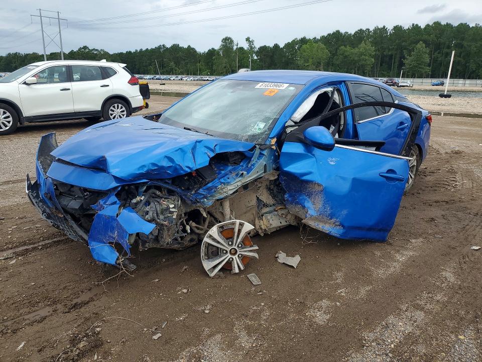 Photo 1 from auction – 2023 NISSAN SENTRA with VIN 3N1AB8CVXPY276371