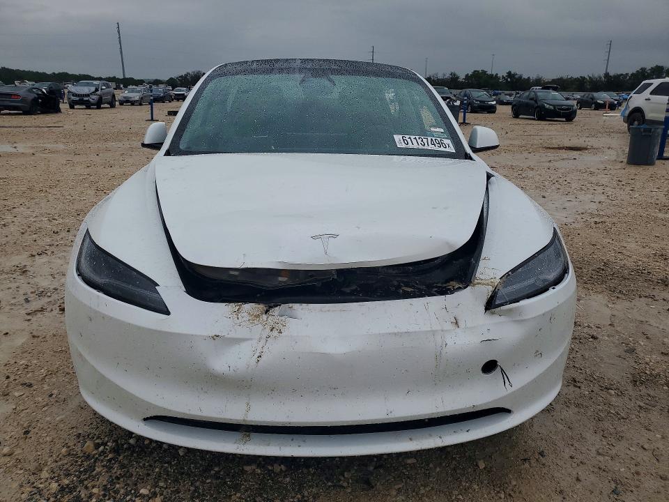Photo 5 from auction – 2025 TESLA MODEL 3 with VIN 5YJ3E1EA0SF972157