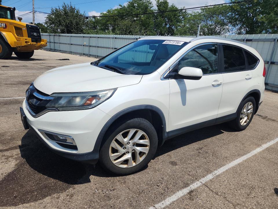 HONDA CR-V 2015 with VIN 5J6RM4H76FL018413 - Photo from auction