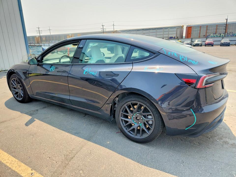 Photo 2 from auction – 2024 TESLA MODEL 3 with VIN 5YJ3E1EAXRF849251