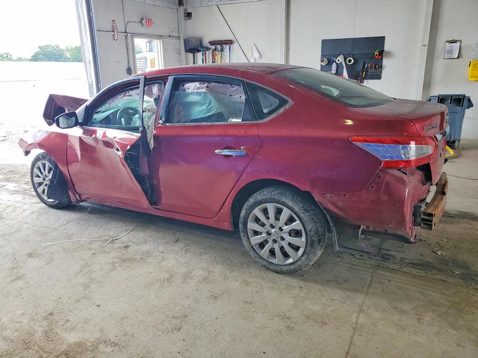 Photo 2 from auction – 2014 NISSAN SENTRA with VIN 3N1AB7AP9EL685289