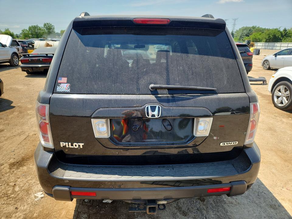 Photo 6 from auction – 2006 HONDA PILOT with VIN 2HKYF18486H548211