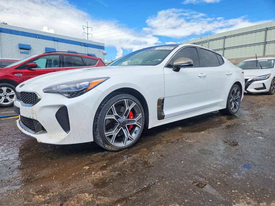 KIA STINGER 2020 with VIN KNAE45LC0L6072599 - Photo from auction