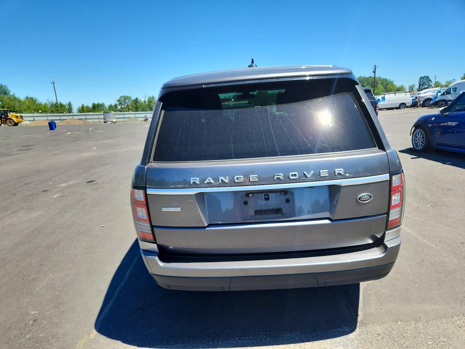 Photo 6 from auction – 2015 LAND ROVER RANGE ROVER with VIN SALGS2TF8FA227811