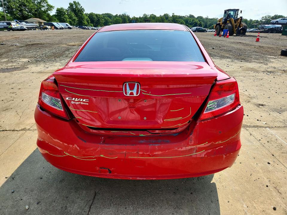 Photo 6 from auction – 2012 HONDA CIVIC with VIN 2HGFG3B57CH534016