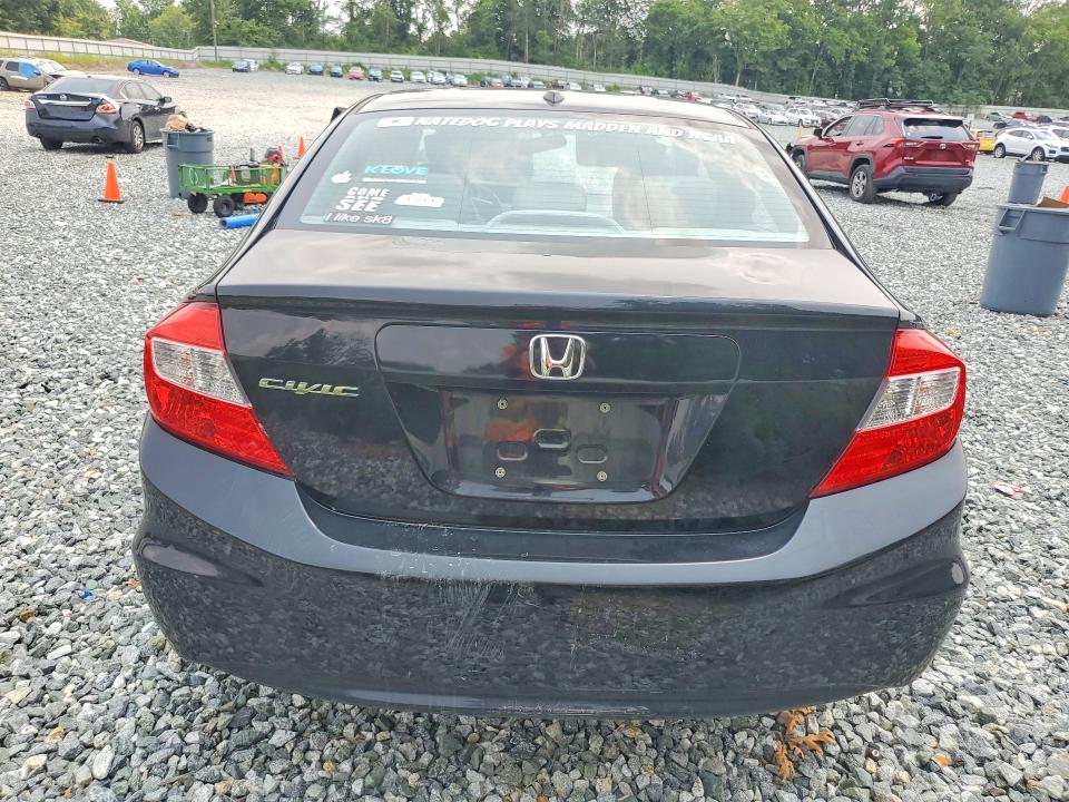 Photo 6 from auction – 2012 HONDA CIVIC with VIN 19XFB2F91CE034482