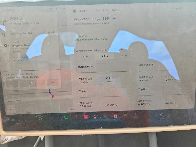 Photo 9 from auction – 2024 TESLA MODEL X with VIN 7SAXCBE67RF458537