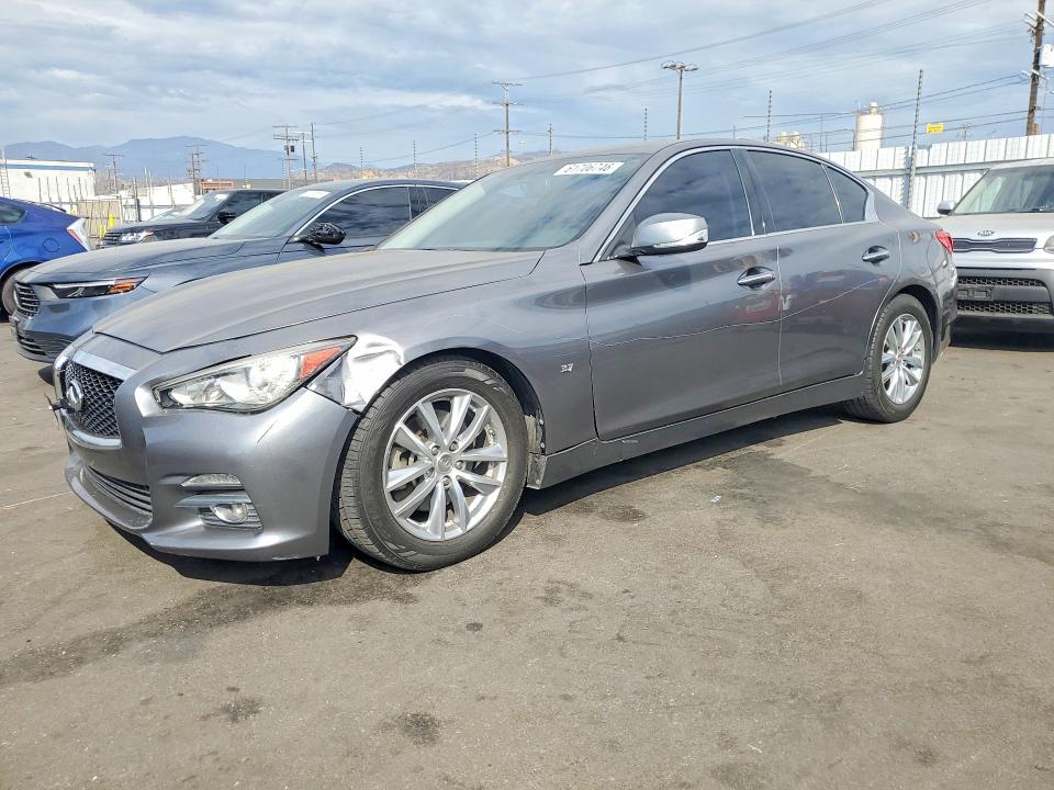 INFINITI Q50 2014 with VIN JN1BV7AP5EM685579 - Photo from auction