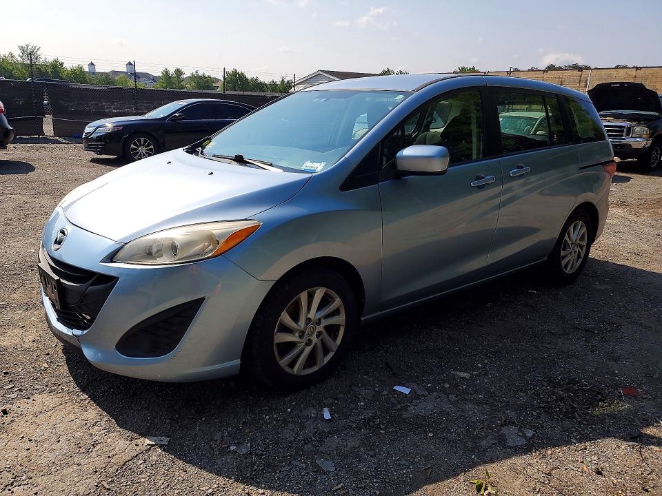 MAZDA 5 2012 with VIN JM1CW2BL8C0110524 - Photo from auction