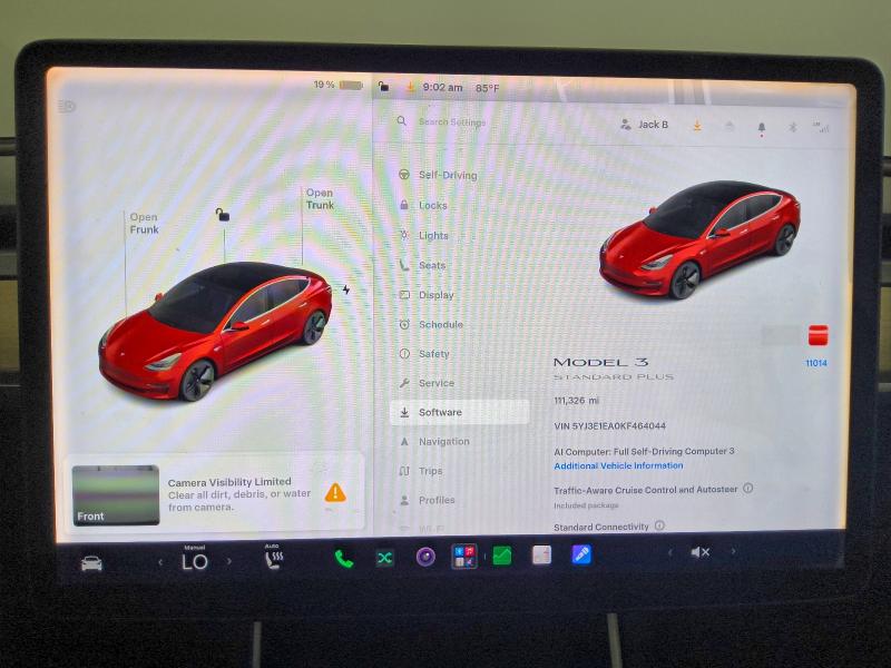Photo 9 from auction – 2019 TESLA MODEL 3 with VIN 5YJ3E1EA0KF464044