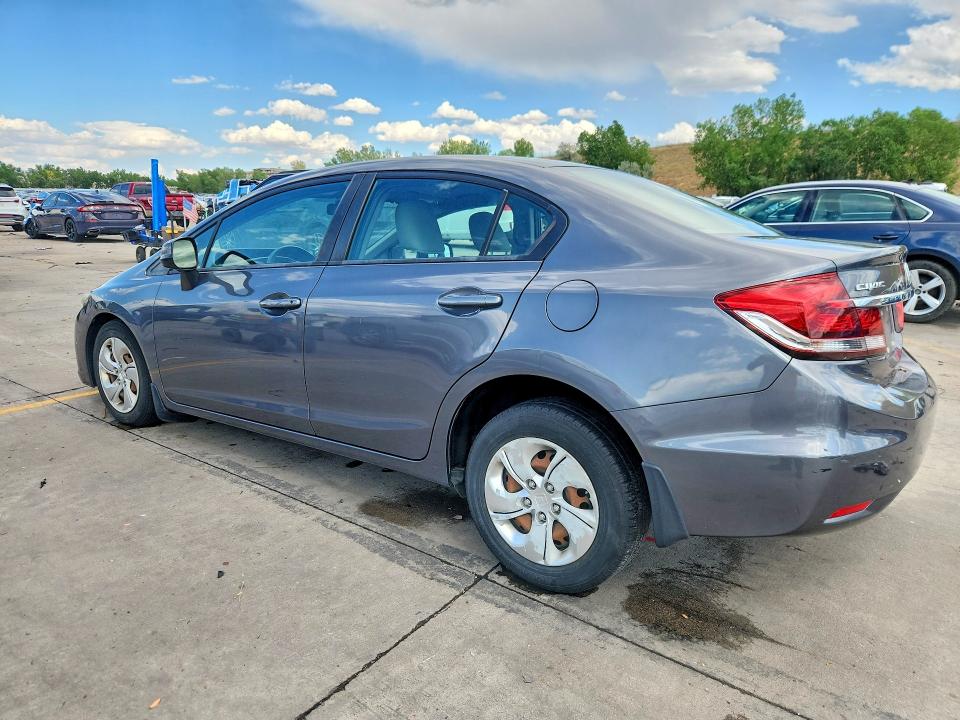 Photo 2 from auction – 2013 HONDA CIVIC with VIN 19XFB2F51DE018345