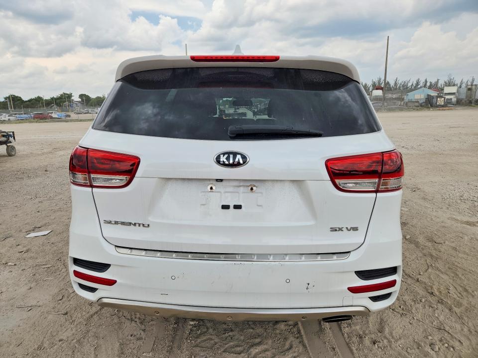 Photo 6 from auction – 2017 KIA SORENTO with VIN 5XYPK4A56HG253047