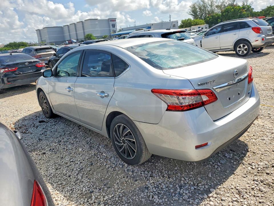 Photo 2 from auction – 2014 NISSAN SENTRA with VIN 3N1AB7AP9EY221342