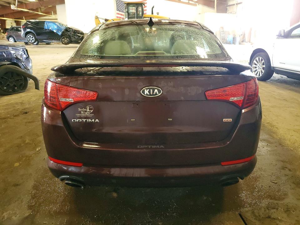 Photo 6 from auction – 2012 KIA OPTIMA with VIN 5XXGM4A76CG052709