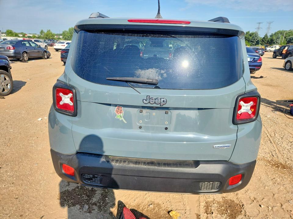 Photo 6 from auction – 2017 JEEP RENEGADE with VIN ZACCJABB6HPF21860