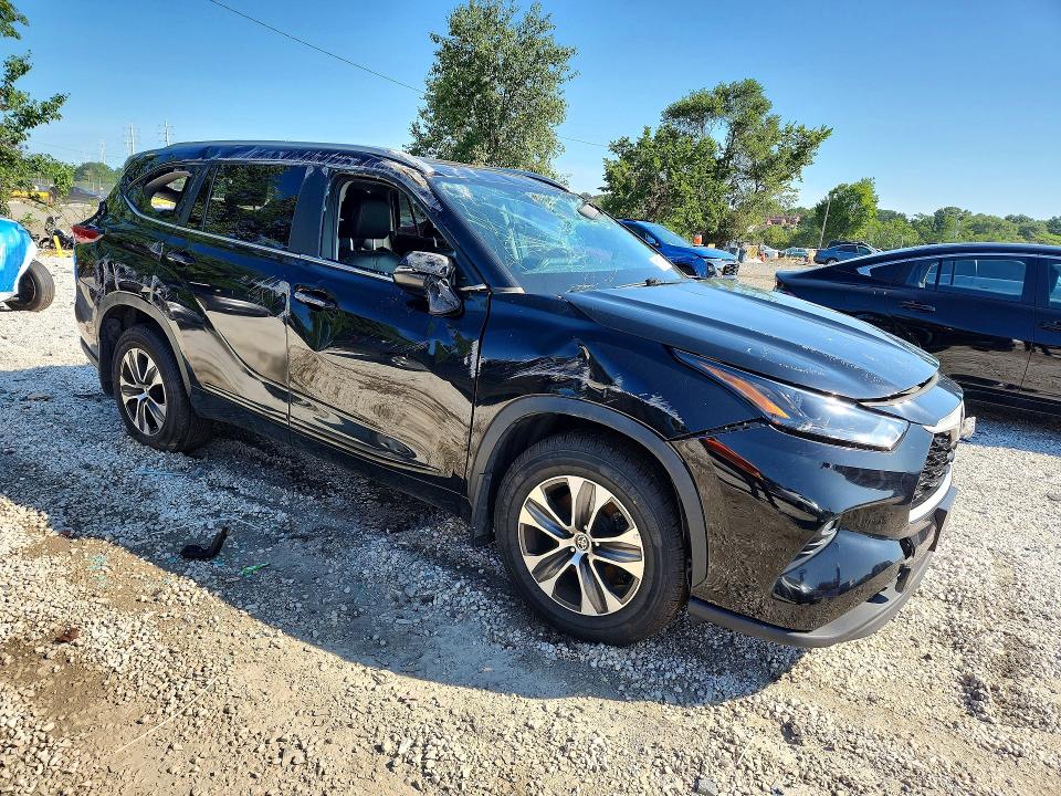 Photo 4 from auction – 2023 TOYOTA HIGHLANDER with VIN 5TDKDRBH7PS012724