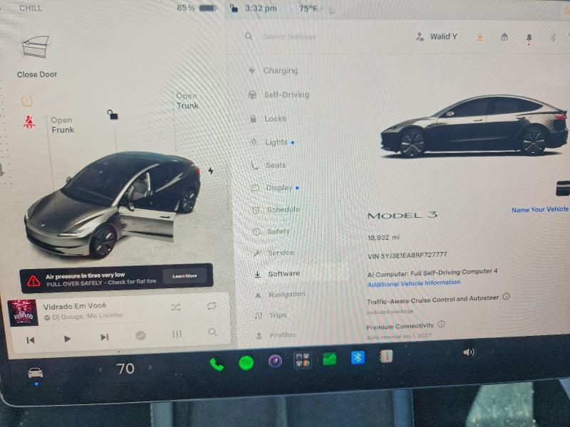 Photo 9 from auction – 2024 TESLA MODEL 3 with VIN 5YJ3E1EA8RF727777