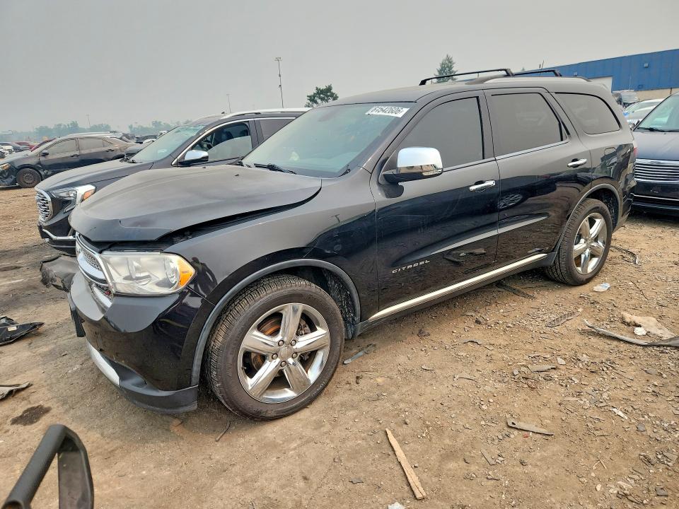 DODGE DURANGO 2012 with VIN 1C4SDJET4CC322827 - Photo from auction