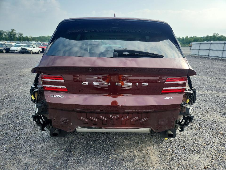 Photo 6 from auction – 2021 GENESIS GV80 with VIN KMUHBDSB2MU038098
