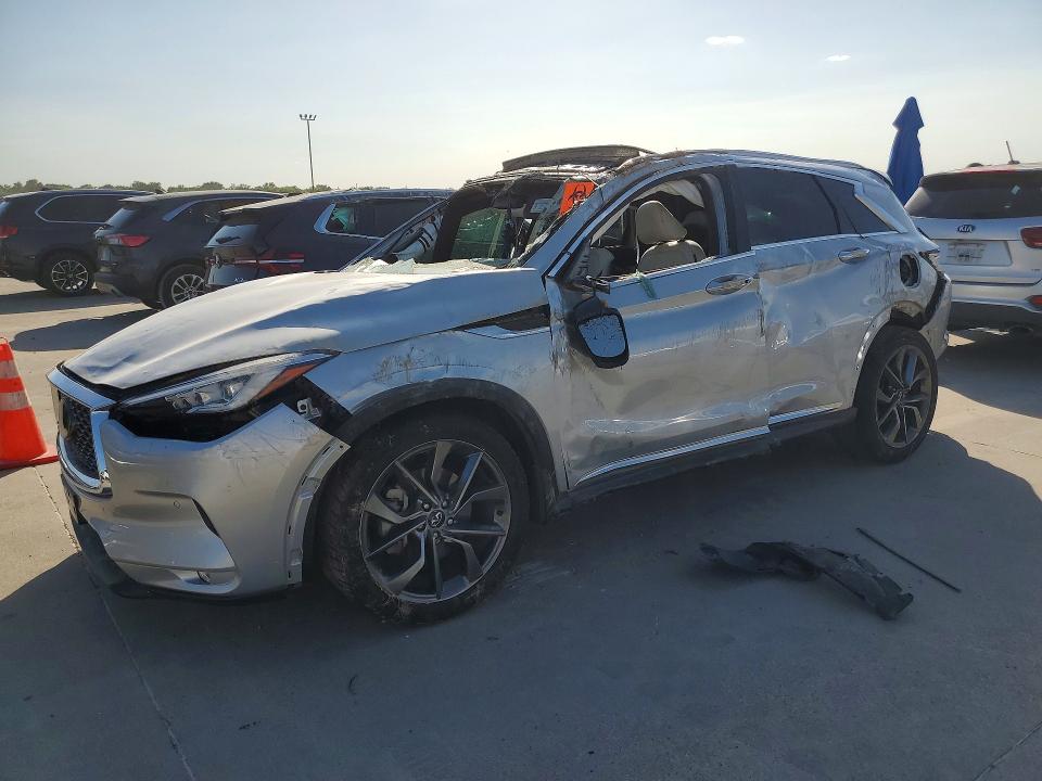 INFINITI QX50 2021 with VIN 3PCAJ5DA4MF123714 - Photo from auction