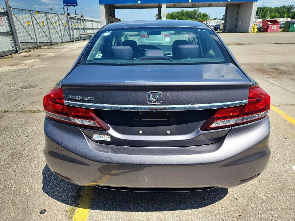 Photo 6 from auction – 2015 HONDA CIVIC with VIN 19XFB2F55FE049312