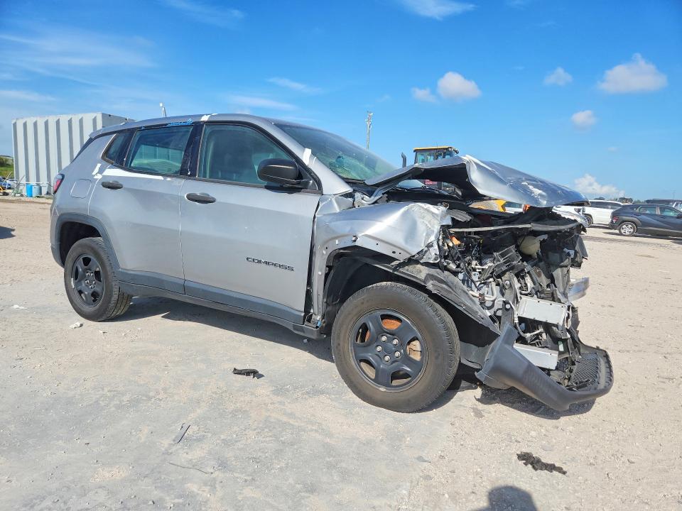 Photo 4 from auction – 2021 JEEP COMPASS with VIN 3C4NJDAB1MT554358