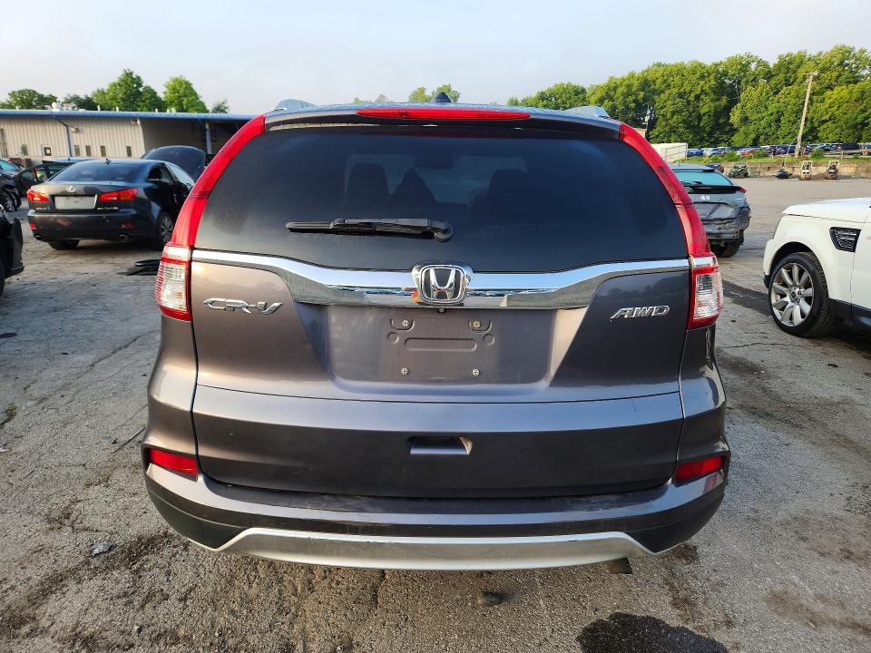 Photo 6 from auction – 2015 HONDA CR-V with VIN 5J6RM4H72FL052431