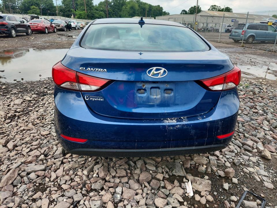 Photo 6 from auction – 2016 HYUNDAI ELANTRA with VIN KMHDH4AE3GU557303
