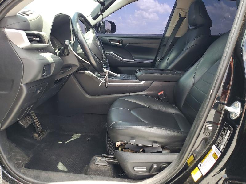 Photo 7 from auction – 2021 TOYOTA HIGHLANDER with VIN 5TDHZRBH5MS543296