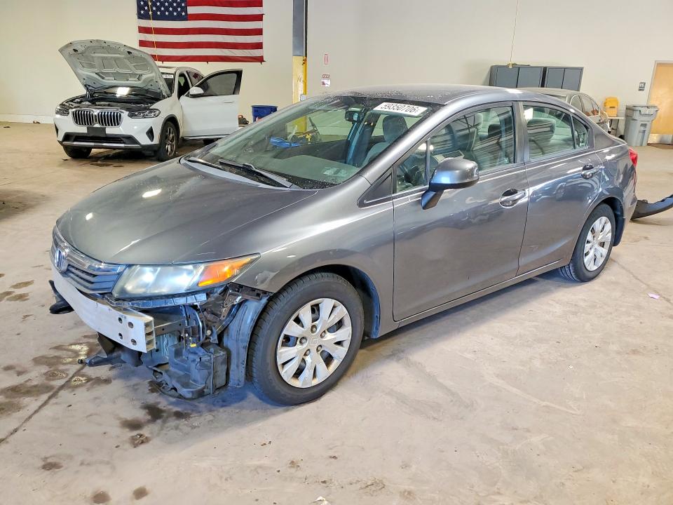 HONDA CIVIC 2012 with VIN 19XFB2F57CE387578 - Photo from auction