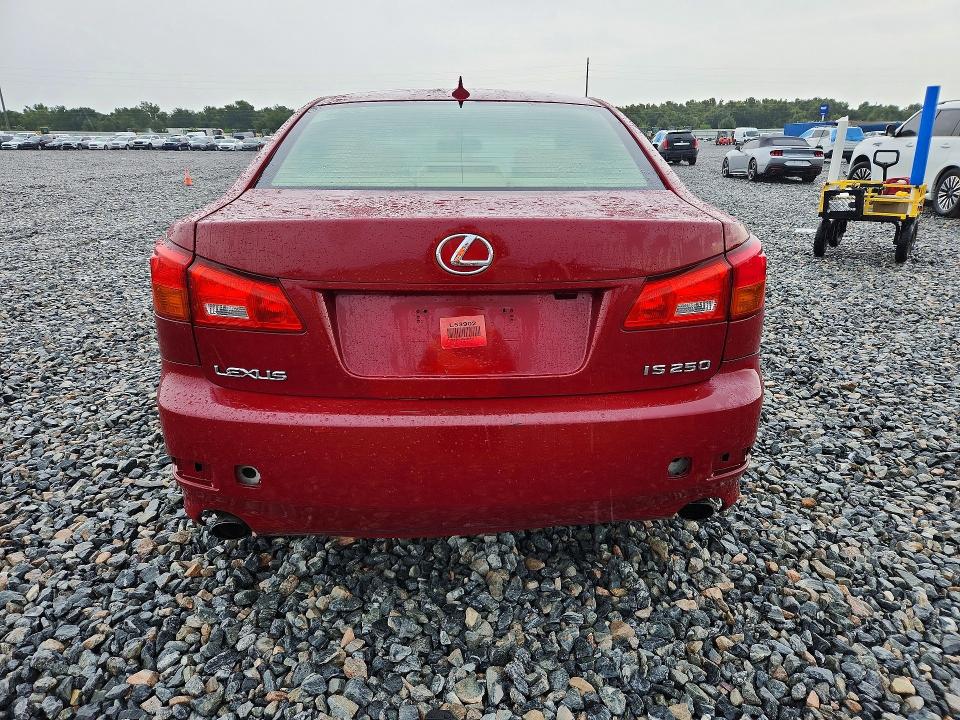 Photo 6 from auction – 2007 LEXUS IS 250 with VIN JTHBK262X75048110