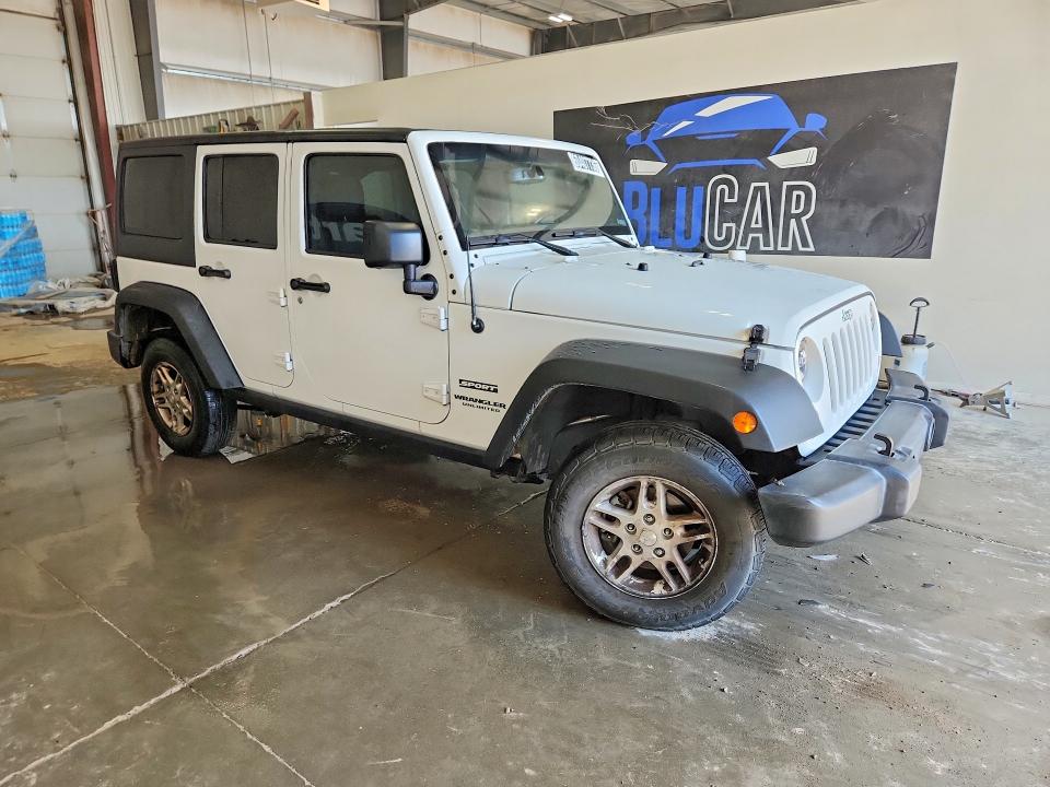 Photo 4 from auction – 2017 JEEP WRANGLER UNLIMITED with VIN 1C4BJWDG3HL632453