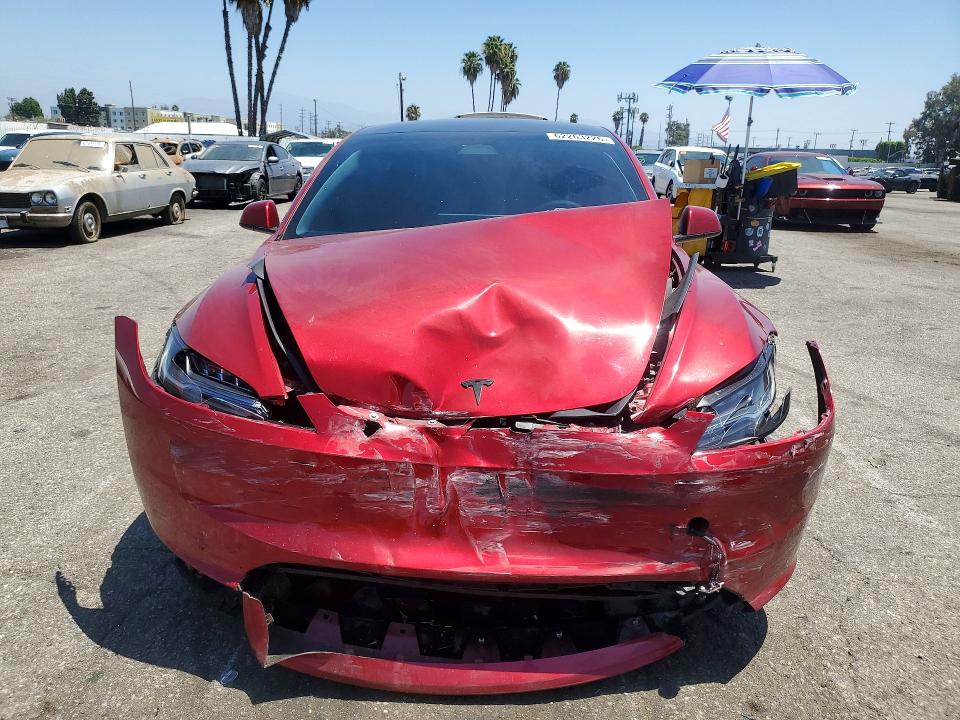 Photo 5 from auction – 2025 TESLA MODEL 3 with VIN 5YJ3E1EA3SF057433