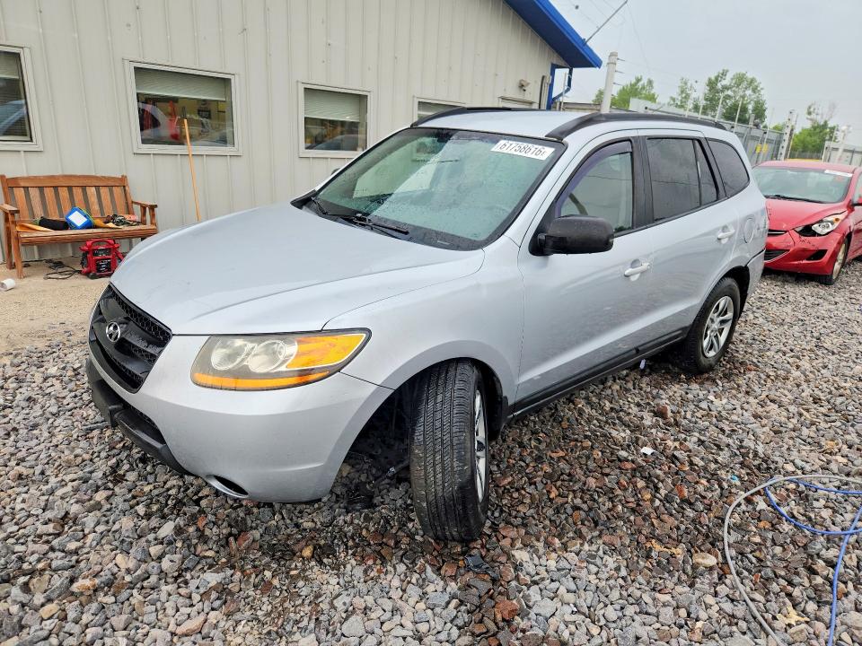 HYUNDAI SANTA FE 2009 with VIN 5NMSG13D09H300515 - Photo from auction