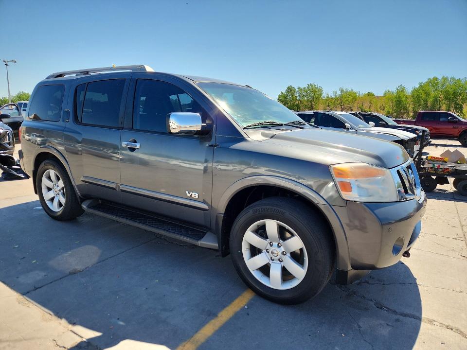 Photo 4 from auction – 2008 NISSAN ARMADA with VIN 5N1AA08C68N600788