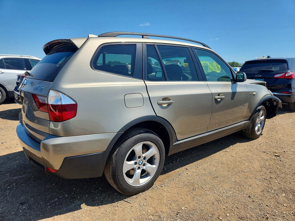 Photo 3 from auction – 2008 BMW X3 with VIN WBXPC93428WJ18135
