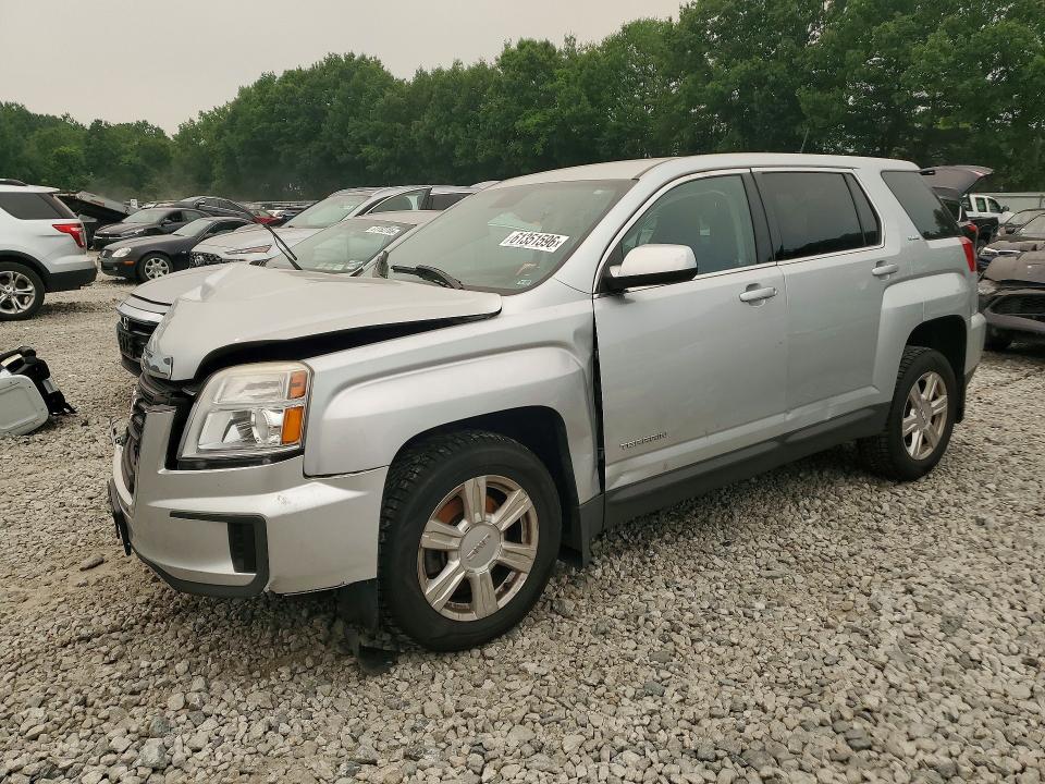 GMC TERRAIN 2016 with VIN 2GKFLSEK7G6208261 - Photo from auction