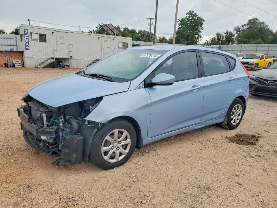 HYUNDAI ACCENT 2014 with VIN KMHCT5AE8EU182585 - Photo from auction