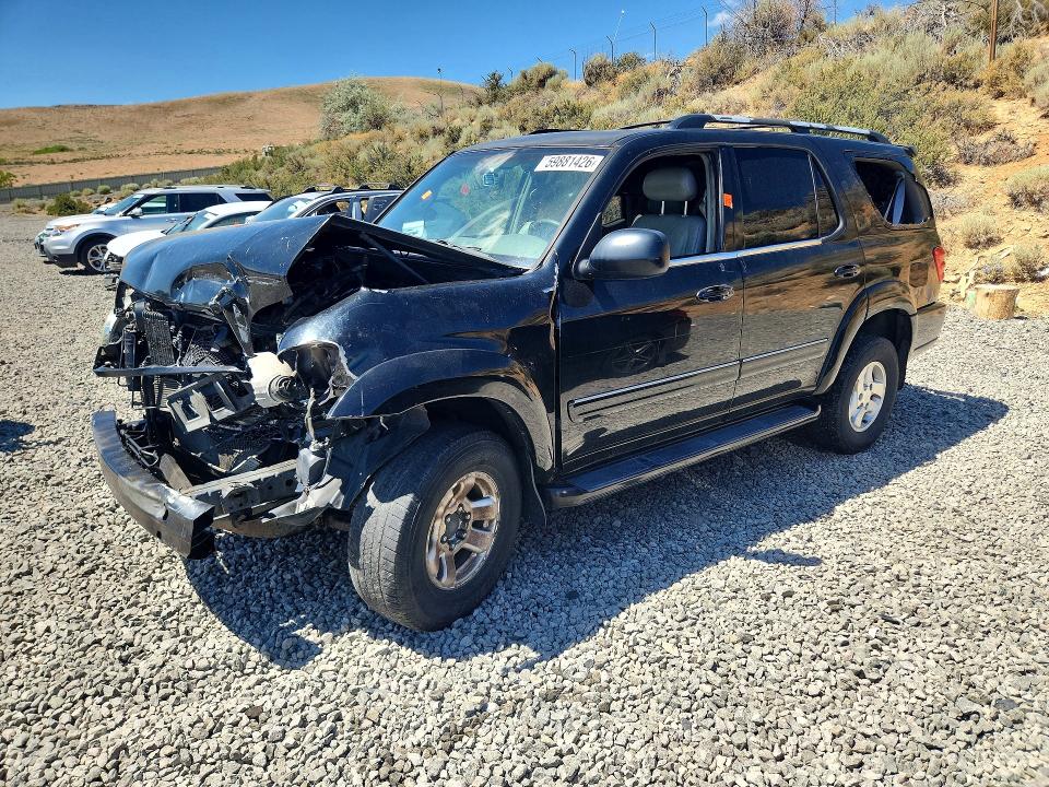 TOYOTA SEQUOIA 2002 with VIN 5TDBT48A82S080944 - Photo from auction