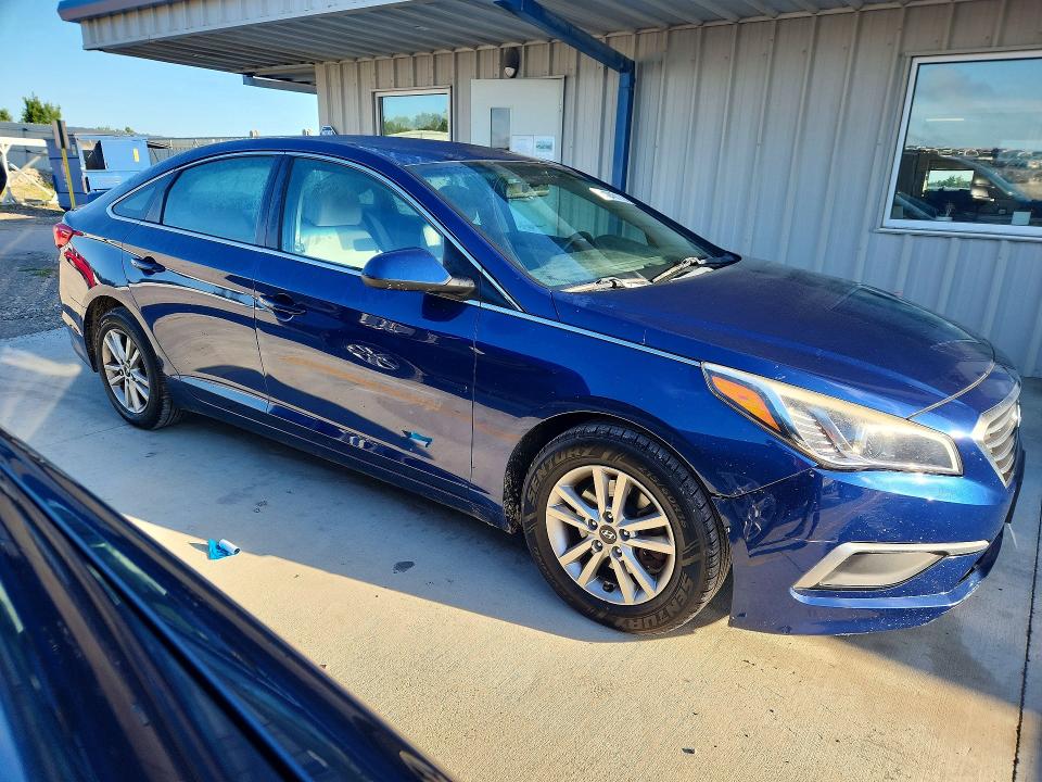 Photo 4 from auction – 2017 HYUNDAI SONATA with VIN 5NPE24AF6HH570805
