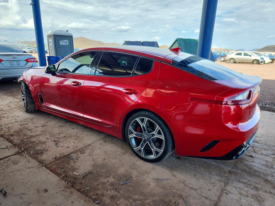 Photo 2 from auction – 2018 KIA STINGER with VIN KNAE35LC7J6009192