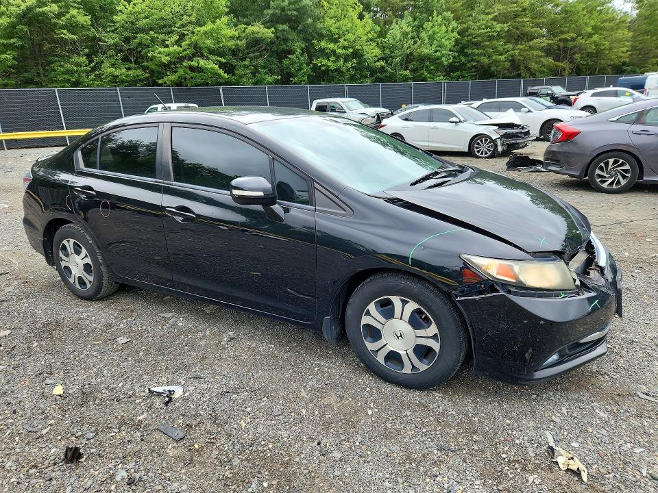 Foto 4 de la subasta – 2013 HONDA CIVIC con VIN 19XFB4F26DE200527