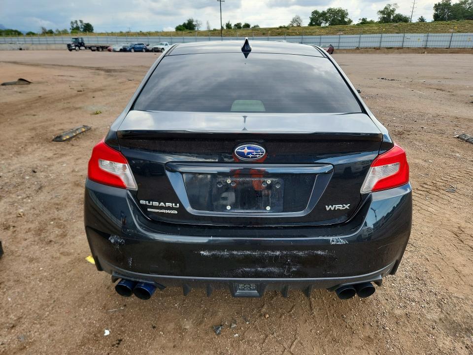 Photo 6 from auction – 2016 SUBARU WRX with VIN JF1VA1J60G9806962