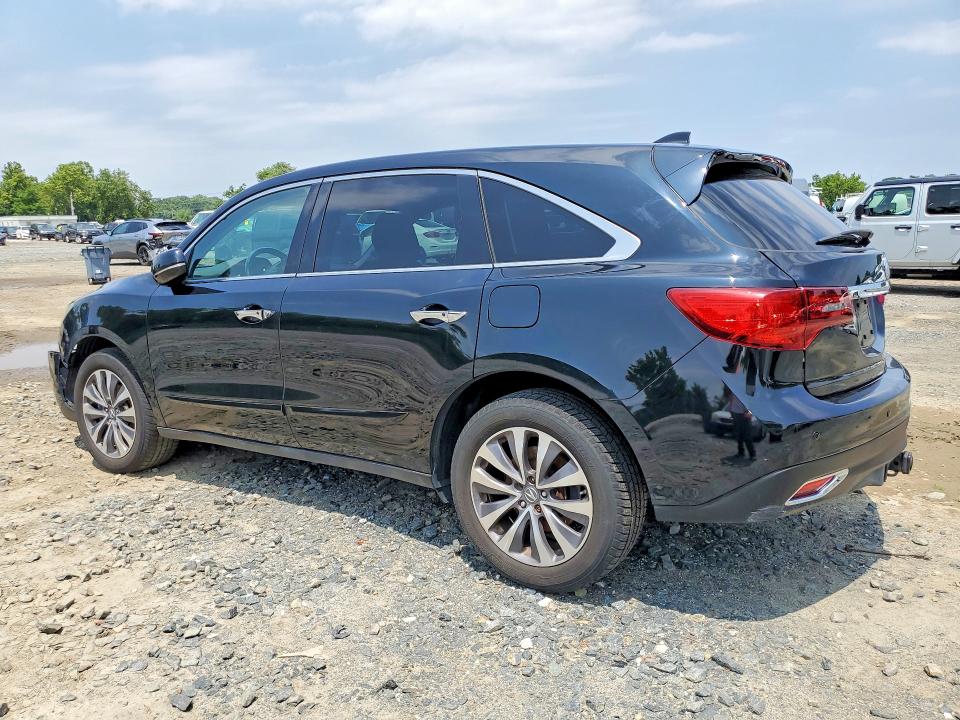 Photo 2 from auction – 2014 ACURA MDX with VIN 5FRYD4H69EB032458