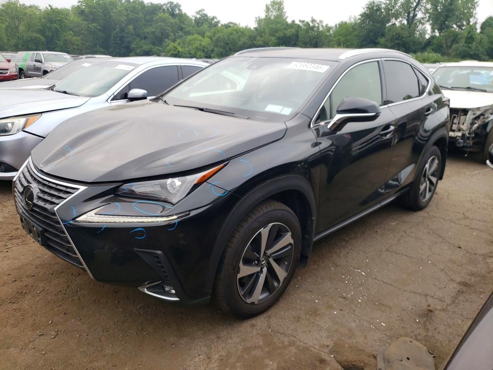 LEXUS NX 300 2019 with VIN JTJBARBZ0K2201813 - Photo from auction