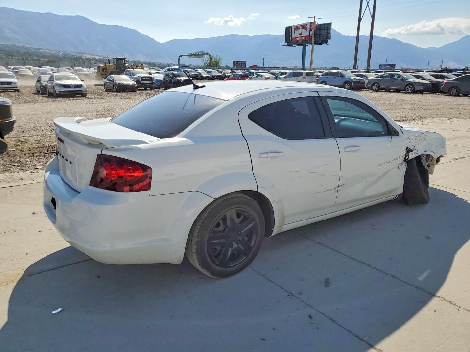 Photo 3 from auction – 2012 DODGE AVENGER with VIN 1C3CDZAB7CN324581