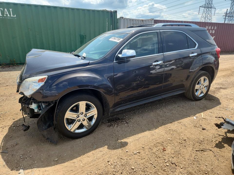 CHEVROLET EQUINOX 2014 with VIN 1GNALDEKXEZ134313 - Photo from auction