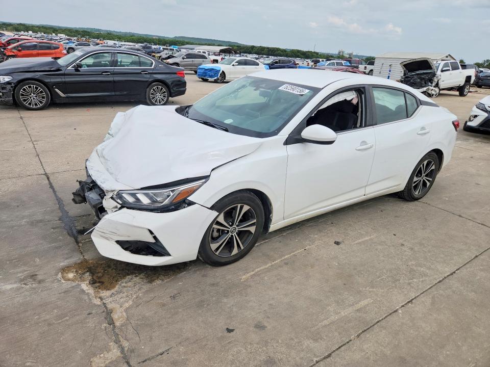 NISSAN SENTRA 2022 with VIN 3N1AB8CV4NY217779 - Photo from auction