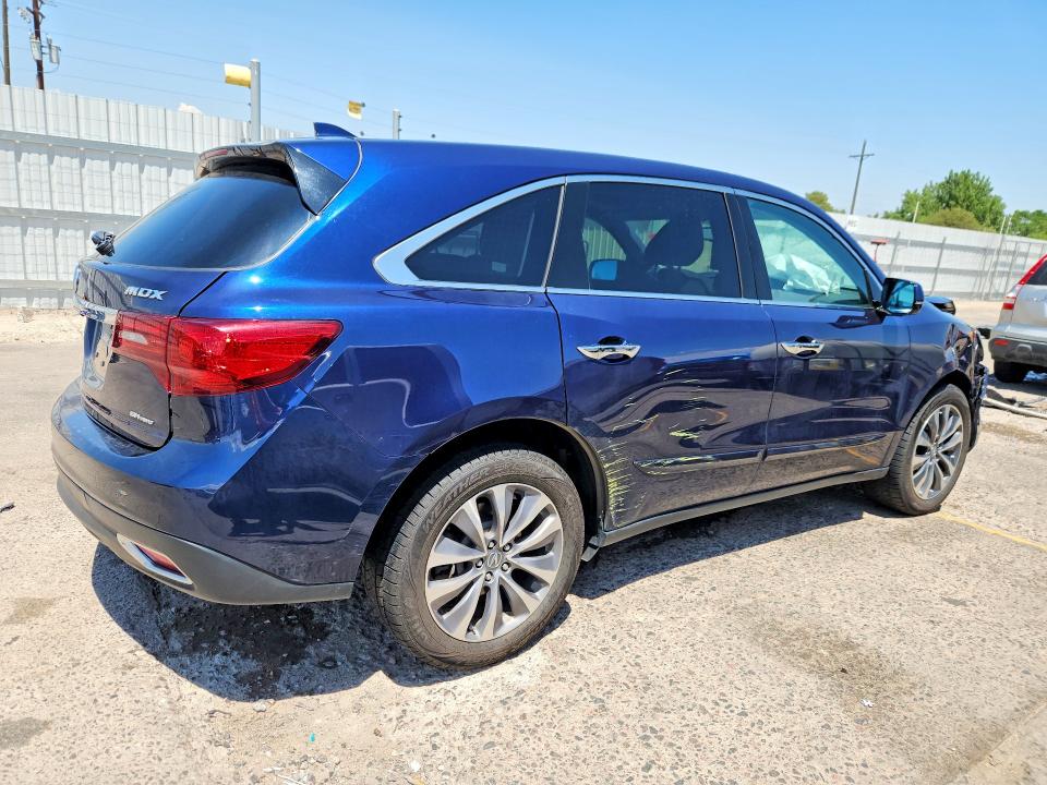 Photo 3 from auction – 2014 ACURA MDX with VIN 5FRYD4H41EB040505