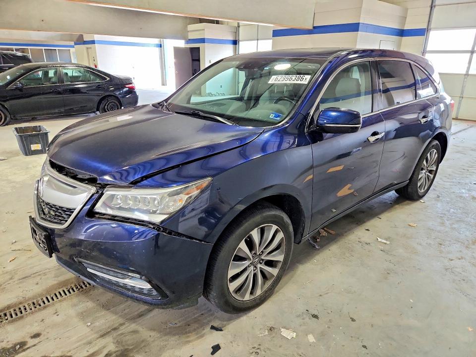 ACURA MDX 2015 with VIN 5FRYD4H43FB030656 - Photo from auction